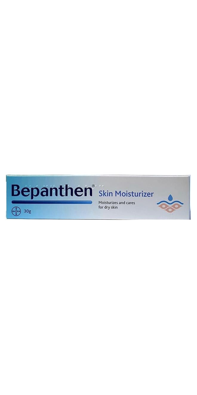 Bepanthen Skin Moisturizer Cream, Hydrating for Dry and Damaged Skin with Niacinamide and Provitamin B5, 30g - Image 1