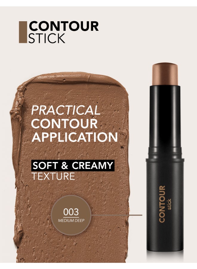 flormar Matte Contour Stick 03 Medium Deep - Image 4
