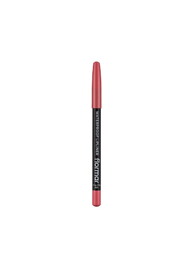 flormar Waterproof Lipliner Pencil 238 Pure Rose - Image 2