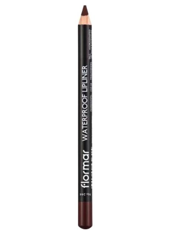flormar Waterproof Lipliner Pencil 244 Chocolate Fondue - Image 1