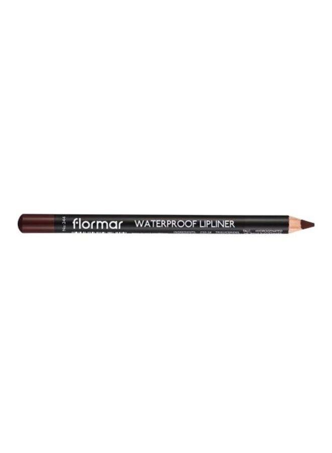 flormar Waterproof Lipliner Pencil 244 Chocolate Fondue - Image 2