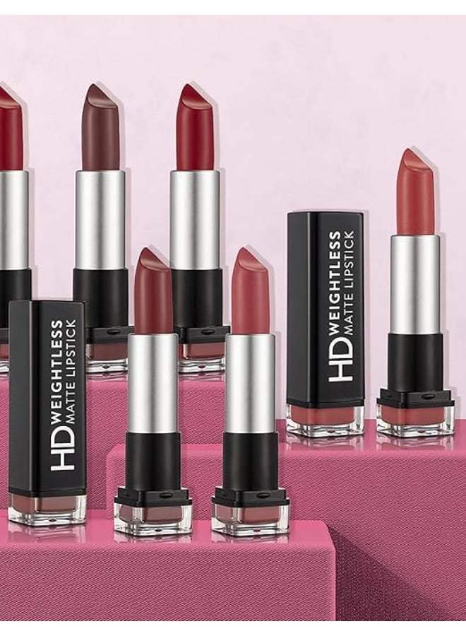 flormar Weightless HD Matte Lipstick Brown - Image 5
