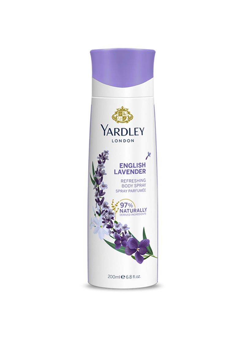 ياردلي بخاخ الجسم باللافندر 200ملليلتر - Image 1