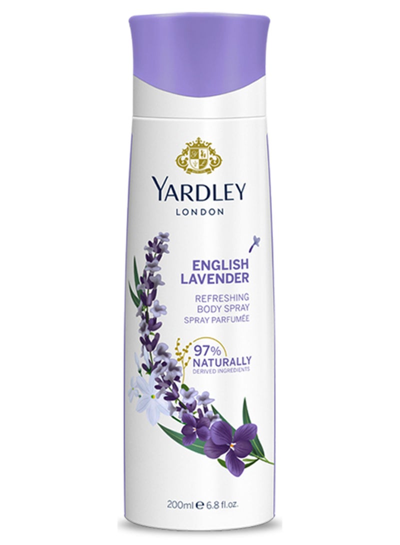 ياردلي بخاخ الجسم باللافندر 200ملليلتر - Image 1