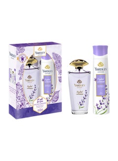 English Lavender Gift Set Eau De Toilette With Body Spray, 2 Piece Multicolour 125+150ml - pnsku/N38927968A/45/_/1733301616/b25c787b-39f7-4dd8-a314-3cff36f91b9f