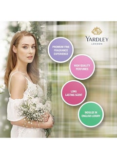 Yardley English Lavender Gift Set Eau De Toilette With Body Spray, 2 Piece Multicolour 125+150ml  - Image 4