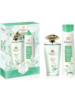 Yardley Imperial Jasmine EDT And Body Spray 125ml + 150ml Pack of 2  - Image 3