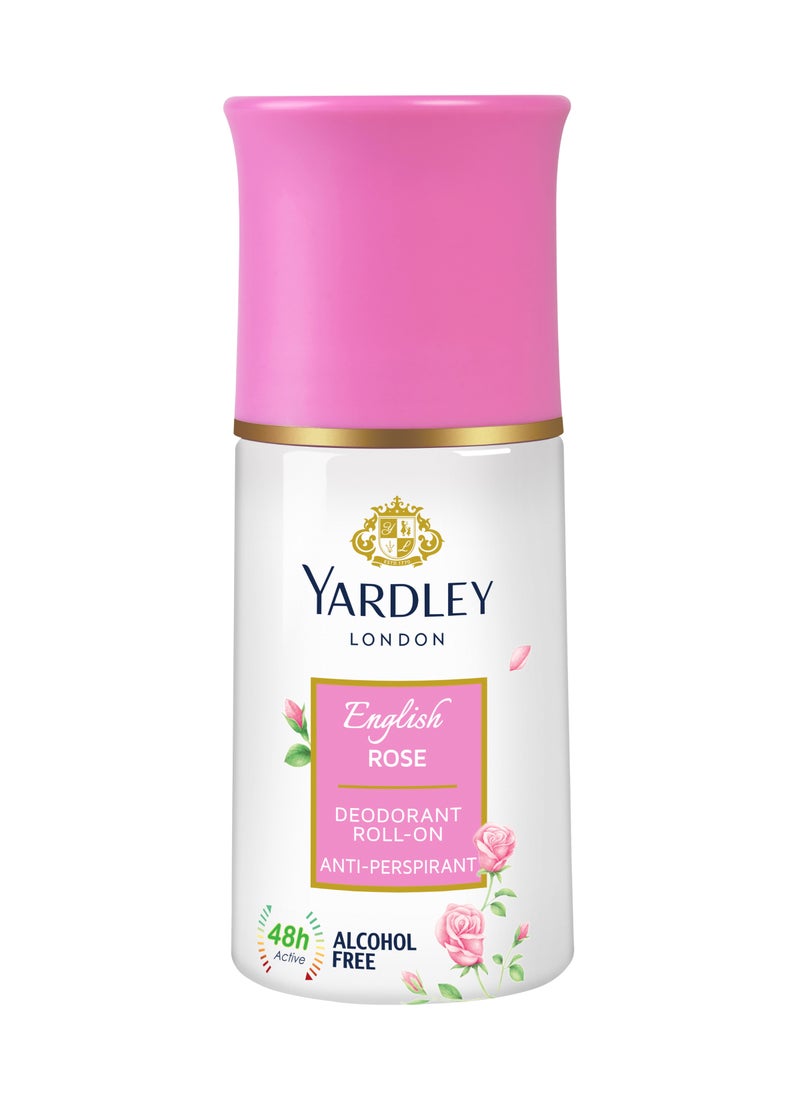 ياردلي مزيل عرق إنجلش روز بكرة دوارة 50ملليلتر - Image 1