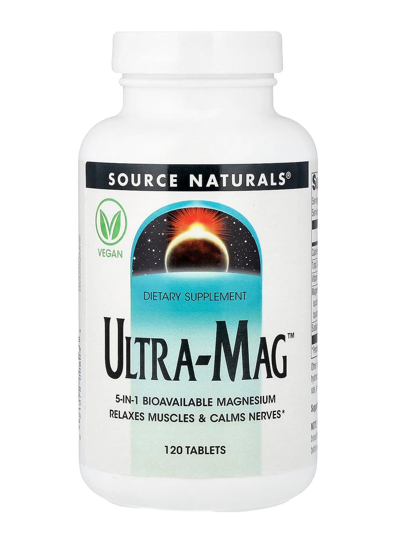Ultra Mag Muscle Function Formula - 120 Tablets