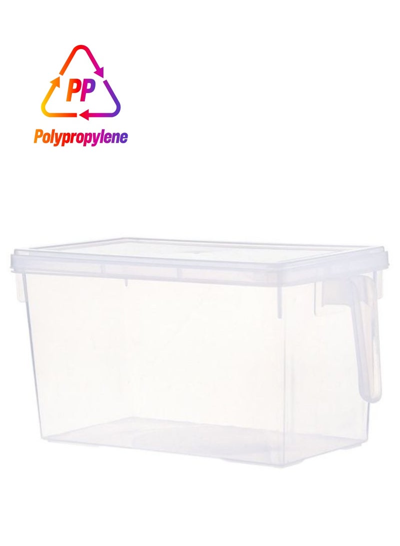 Polypropylene Storage Box Clear 27.5x15.5x24cm