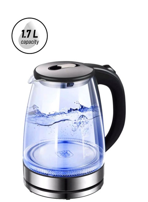 Electric Kettle 1.7 L H32093 Silver/Black/Clear