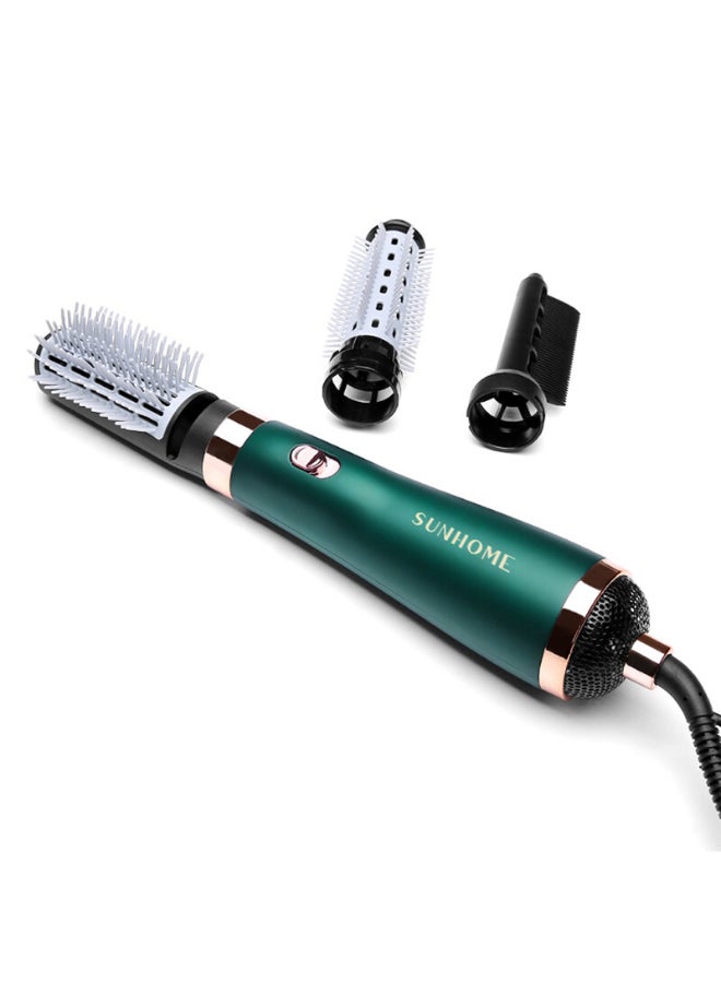 3-in-1 Hair Dryer Brush Green/Black - pnsku/N38964109A/45/_/1703313969/8eaab2e8-44e6-4b26-838d-a8f9e39bab8f