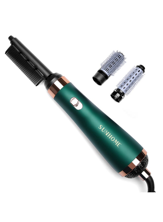 3-in-1 Hair Dryer Brush Green/Black - pnsku/N38964109A/45/_/1703313969/e97cbff6-8d80-4ec0-9cdd-bdbd7a87e698