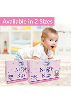 100-Piece Nappy Bags - pnsku/N38964620A/45/_/1721290025/a258f2dd-336d-47b2-ad3a-4ef2157146c4