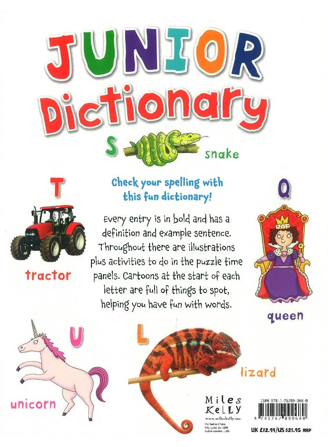 A192 Junior Dictionary Paperback English by Miles Kelly - 1-Sep-16 - Image 2
