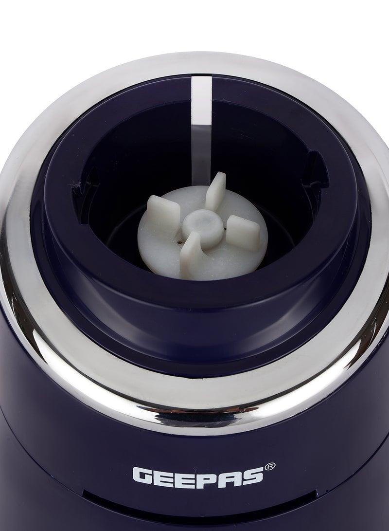 3-in-1 Mixer Grinder 750W Powerful Motor | Stainless Steel Jars and Blades, Unbreakable Jar Caps| Fast Grinding, Ergonomic Design| 3 Jars with 3 Speed Control, Perfect for Grinding, Making Smoothies, Batters, etc.| 750 W GSB5080S Blue & Silver