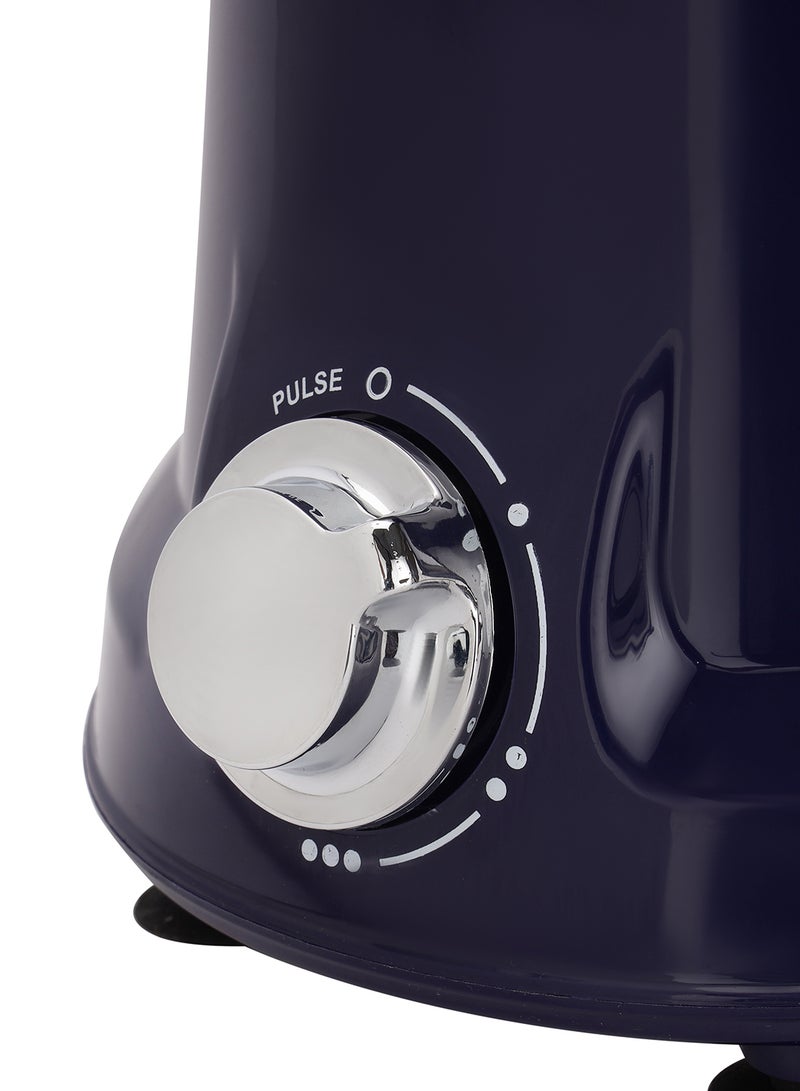 3-in-1 Mixer Grinder 750W Powerful Motor | Stainless Steel Jars and Blades, Unbreakable Jar Caps| Fast Grinding, Ergonomic Design| 3 Jars with 3 Speed Control, Perfect for Grinding, Making Smoothies, Batters, etc.| 750 W GSB5080S Blue & Silver
