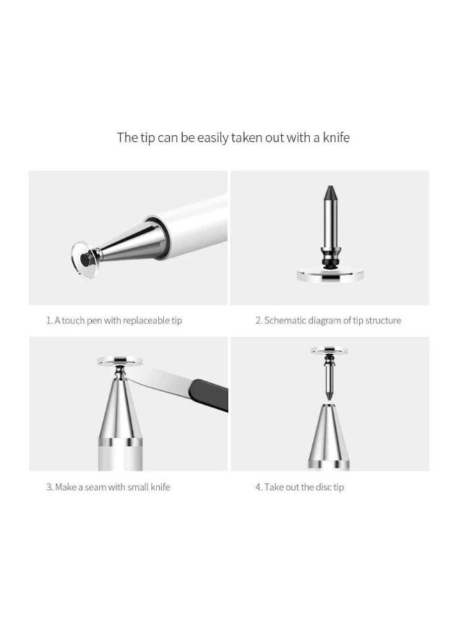 جوي روم قلم نشط لشاشة اللمس التكاثفية أبيض - Image 4