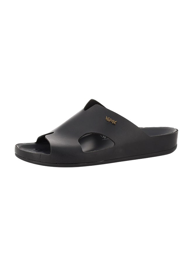VITAL Classic Slip-On Sandals Black - Image 2