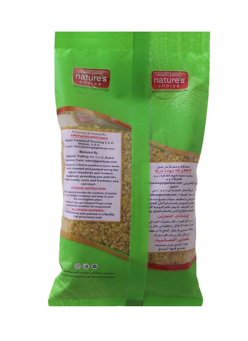 Nature's Choice - Burghol White Coarse Daliya 500grams - Image 1