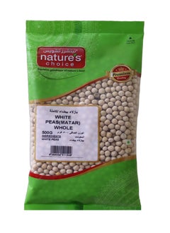Nature's Choice White Peas Matar Whole 500grams  - Image 1