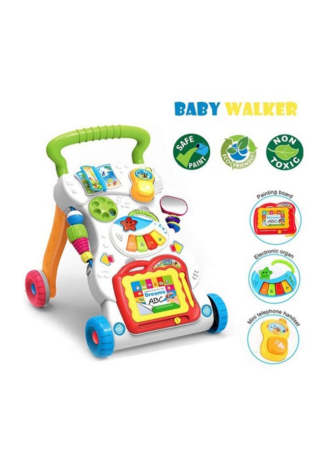 Baby Toddler Stroller Walker- Sit & Stand & Walk With Impressive Steps - Image 1
