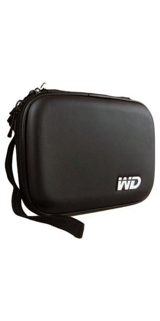 WD Safety Leather External Hard Disk Case Black - Image 1