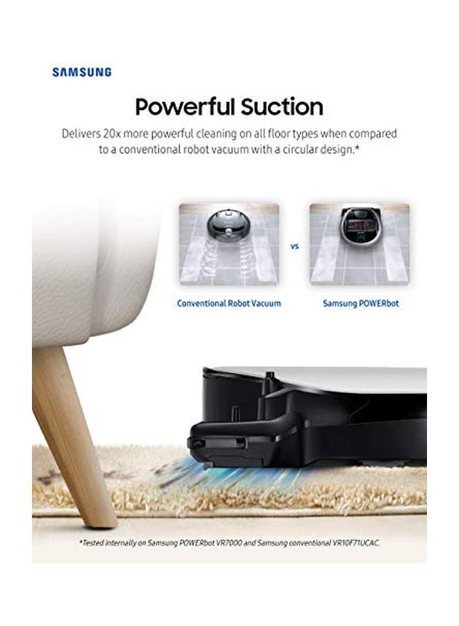 Samsung Powerbot Robotic Vacuum 10W 0.3 L 10 W R7040 Neutral Grey - Image 4