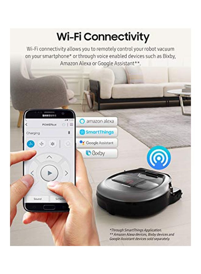 Samsung Powerbot Robotic Vacuum 10W 0.3 L 10 W R7040 Neutral Grey - Image 5