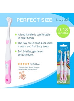 Pack Of 2 Milk Teeth Toothbrush - Assorted Colours - pnsku/N39000797A/45/_/1699430173/98bd5b3f-8e16-4a3c-9277-506902aced0e