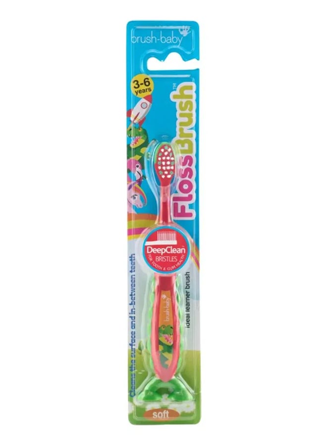brush-baby Floss Brush Toothbrush - Assorted  - Image 1