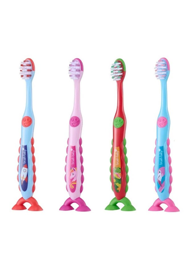 brush-baby Floss Brush Toothbrush - Assorted  - Image 2