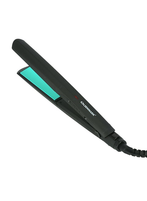 Ceramic Hair Straighteners Omh4062, Hair Styler 360 Swivel Cord, Hair Heating Auto Temperature Control, Ptc Heating Element Black 400grams
