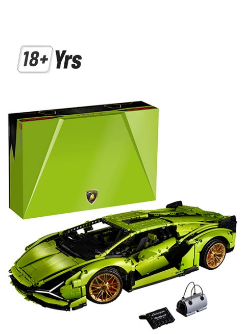 6288789 Technic Lamborghini Sián Fkp 37 (42115), Engaging Building Project For Adults, Build And Display This Distinctive Lego Model Sián Fkp 37, A True Representation Of The Original Super Sports Car (3,696 Pieces) 16+ Years 3696 18+ years