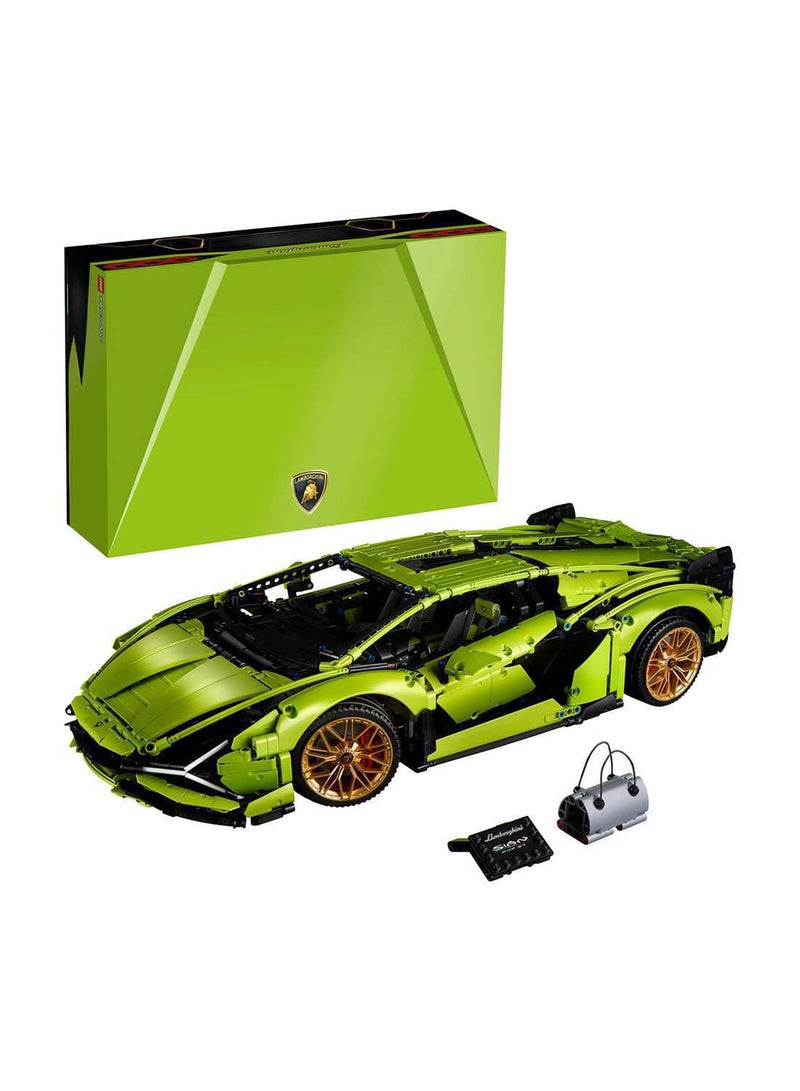 ليغو 42115 تكنيك لامبورغيني سيان Fkp 37 نموذج مجموعة بناء السيارة 3696 قطعة - Image 1