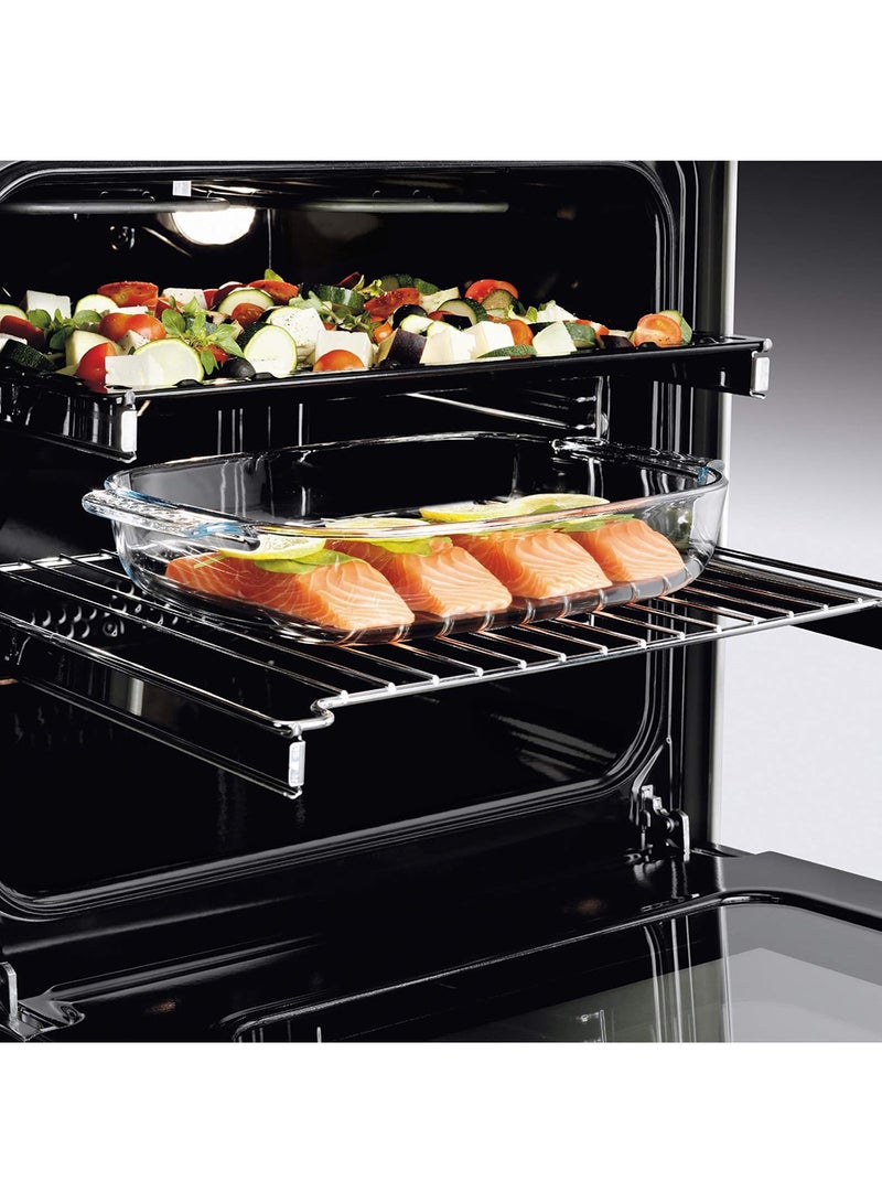 الكترولوكس موقد غاز بـ 4 شعلات مقاس 60x60 سم EKG611A1OX أسود/ رمادي - Image 2