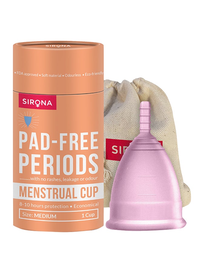 سيرونا كوب الحيض المتوسط القابل لإعادة الاستخدام - Image 2