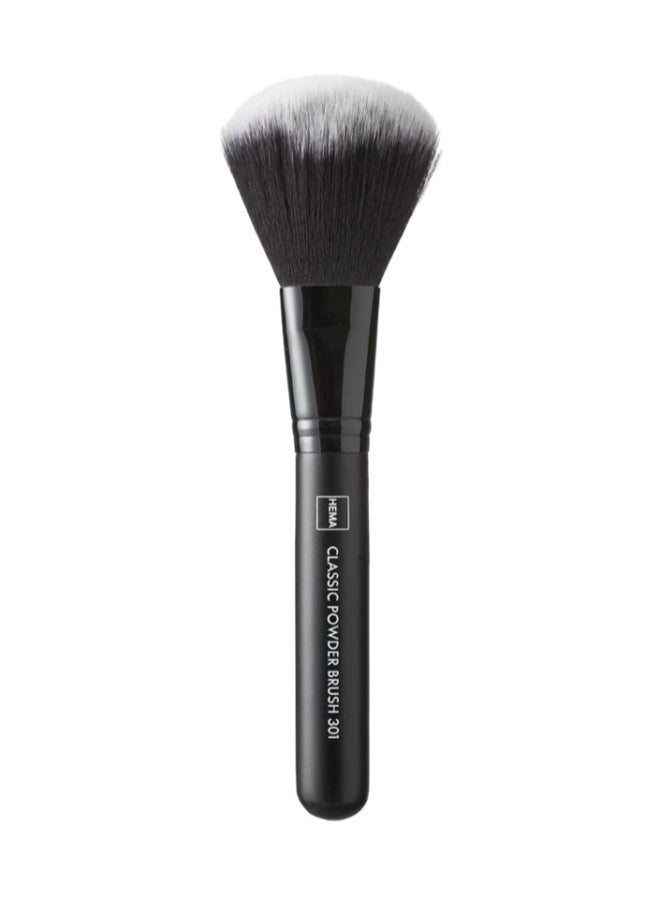 Hema Classic Powder Brush Black/White  - Image 1