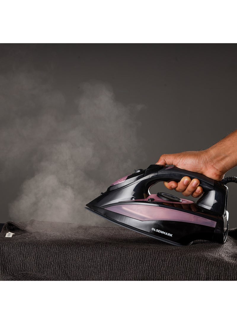 أولسنمارك جهاز كي بالبخار 2400 W OMSI1713 أخضر/أسود  - Image 5