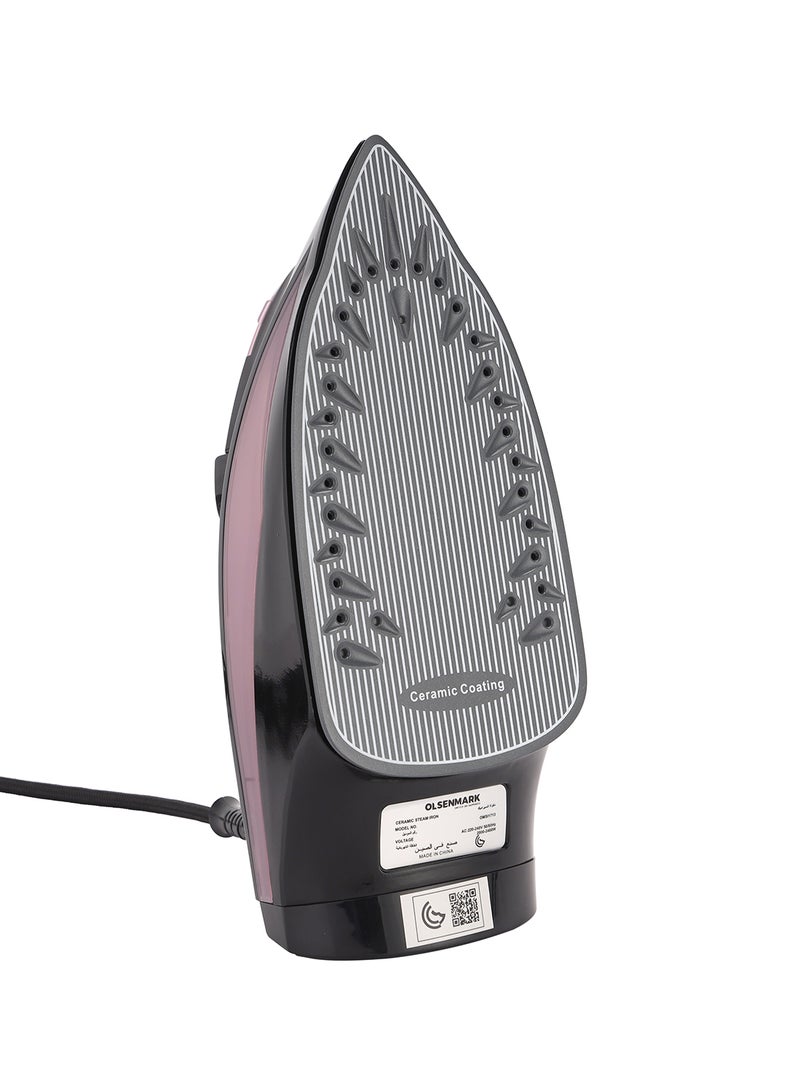 أولسنمارك جهاز كي بالبخار 2400 W OMSI1713 أخضر/أسود  - Image 2