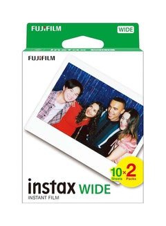 Pack Of 2 Instax Wide Instant Film White - pnsku/N39148016A/45/_/1723457794/a5713188-403e-4f9b-bf41-efeccb1032a3