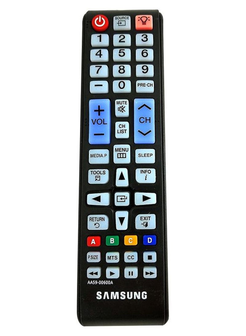 Samsung Replacement Remote Control For LED HD TV Black/Blue/White - Image 1