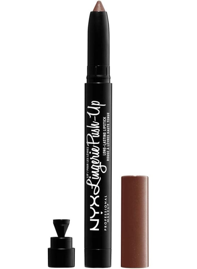 NYX PROFESSIONAL MAKEUP - Lip Lingerie Push-Up Long-Lasting Lipstick 10 Teddy - Image 1