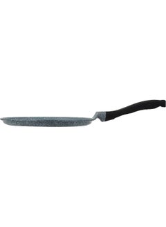 Prestige Cast Aluminium Speckled Tawa 26 CM, Long Lasting Non Stick Coating, Non Slip Bakelite Handle, Aluminium Induction base, Induction Compatible-Grey Grey/Black 26cm  - Image 2