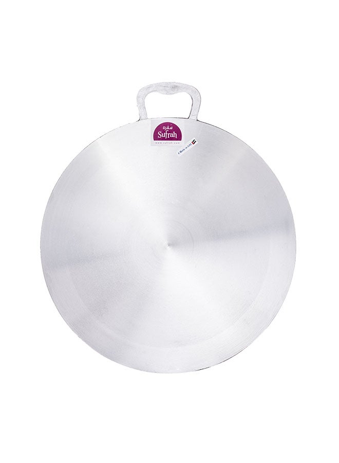 Sufrah Aluminium Arabic Tawa Silver 13inch 
