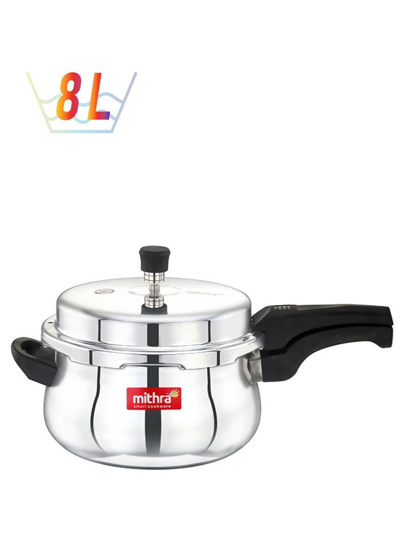 Mithra Aluminium Handi Pressure Cooker 8Liters