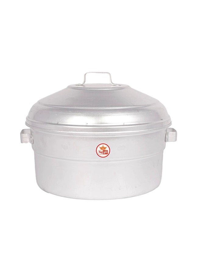 TAJ 12 Pit Idly Pot Steamer Silver 24cm 