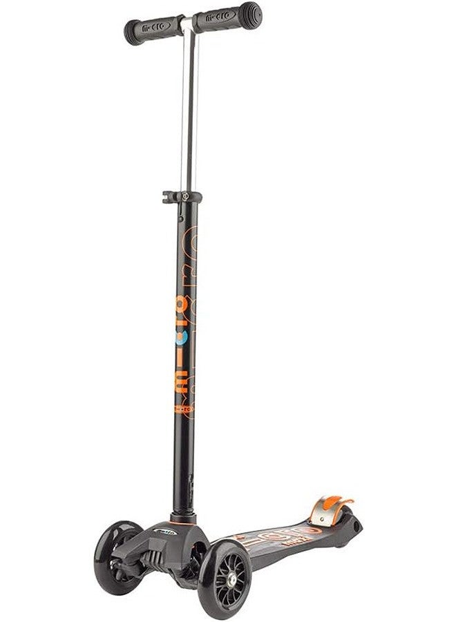 مايكرو سكوتردفع فاخر ماكسي. أسود 60x16.5سم - Image 1