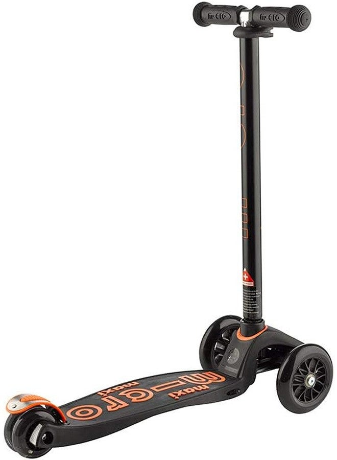 مايكرو سكوتردفع فاخر ماكسي. أسود 60x16.5سم - Image 2