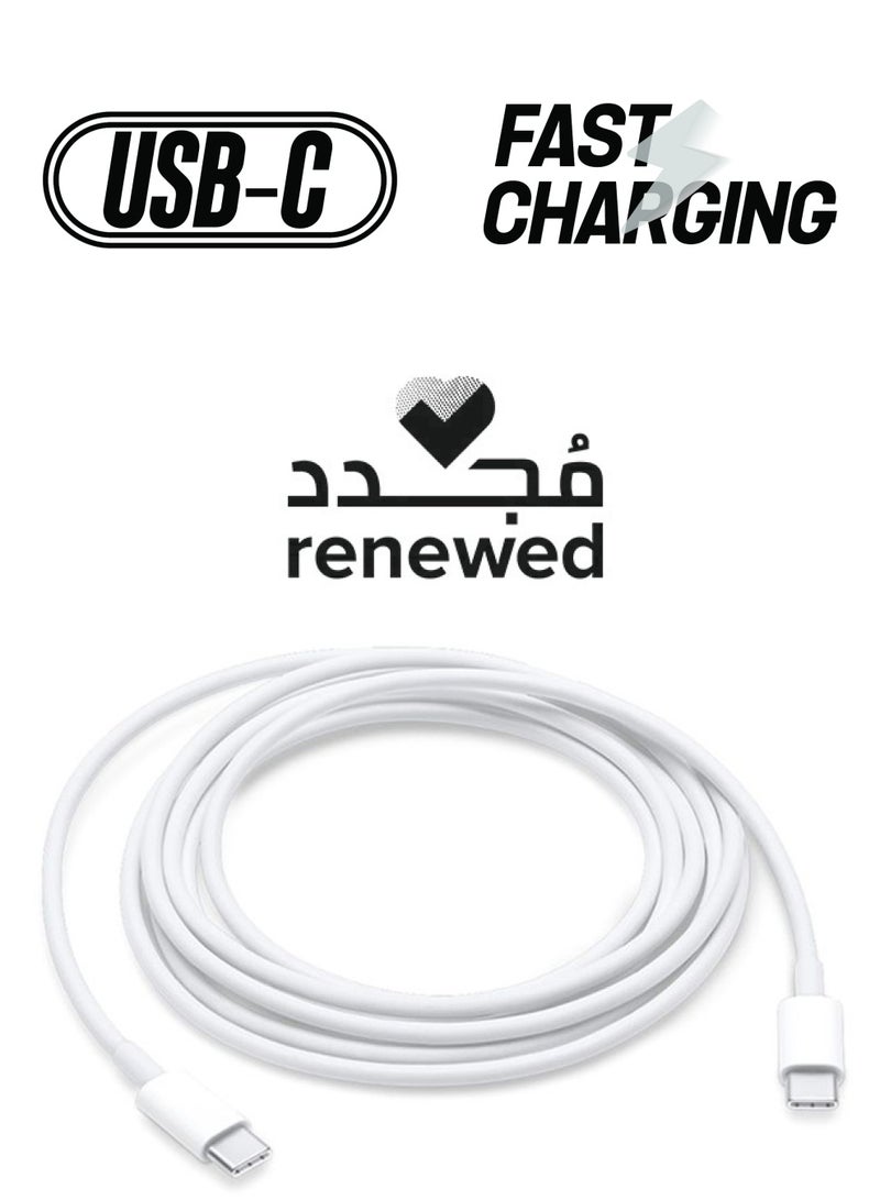 Renewed - USB-C Charge Cable White - pnsku/N39275727A/45/_/1738232949/b8cefe96-1bb5-4232-b9a4-bdffe541802e